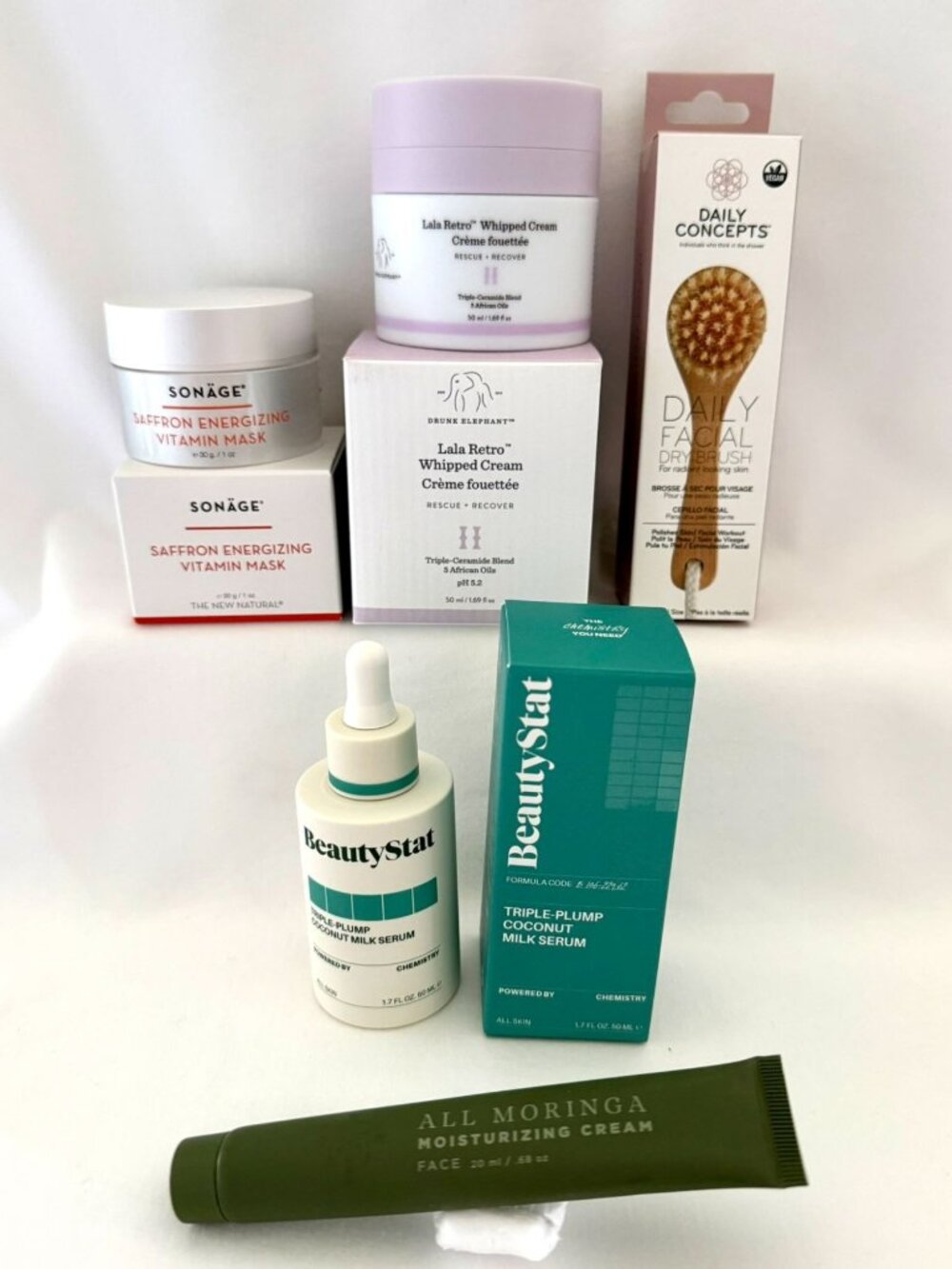 Luxury Glow Skincare Bundle Drunk Elephant BeautyStat Sculpt Set